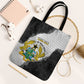 Custom Ghana Football Tote Bag 2026 Go Black Stars Black Adinkra Pattern - African Pride