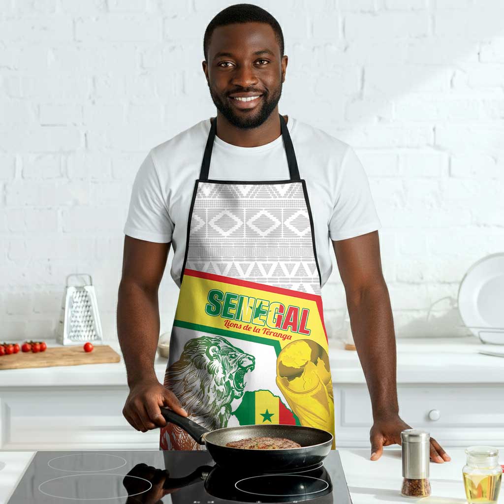 Senegal Football Apron 2026 Come On Lions de la Teranga - African Pride