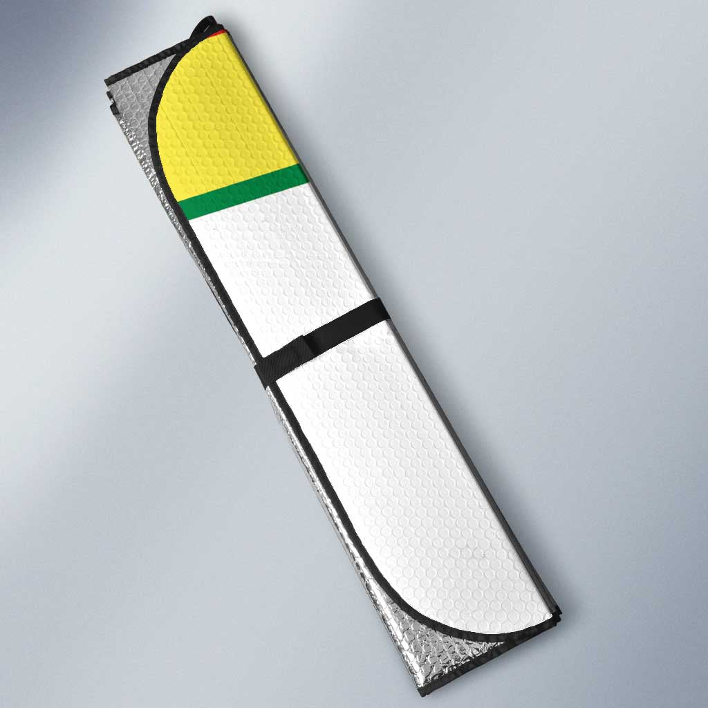 Senegal Football Auto Sun Shade 2026 Come On Lions de la Teranga - African Pride