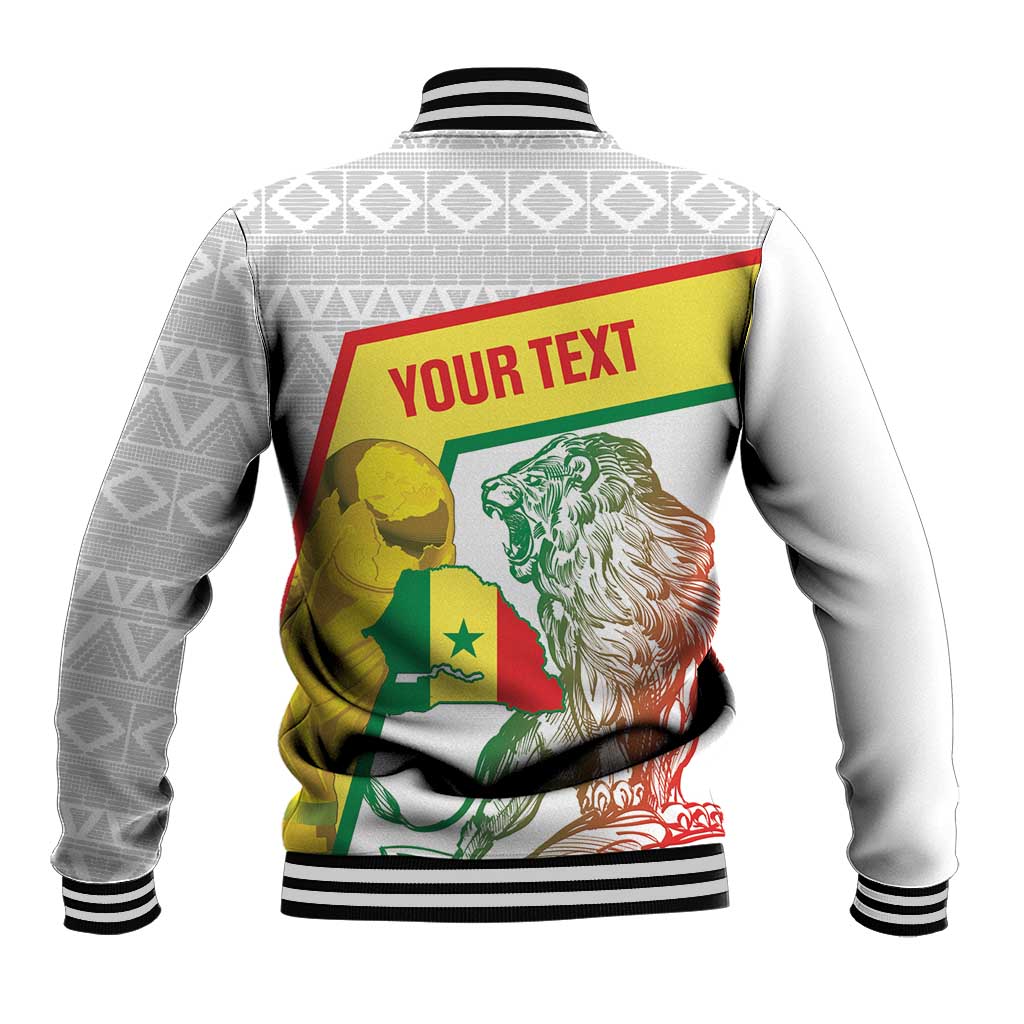 Personalized Senegal Football Baseball Jacket 2026 Come On Lions de la Teranga - African Pride
