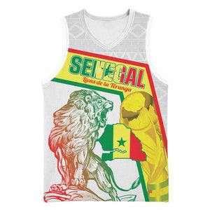 Personalized Senegal Football Basketball Jersey 2026 Come On Lions de la Teranga - African Pride