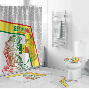 Senegal Football Bathroom Set 2026 Come On Lions de la Teranga - African Pride
