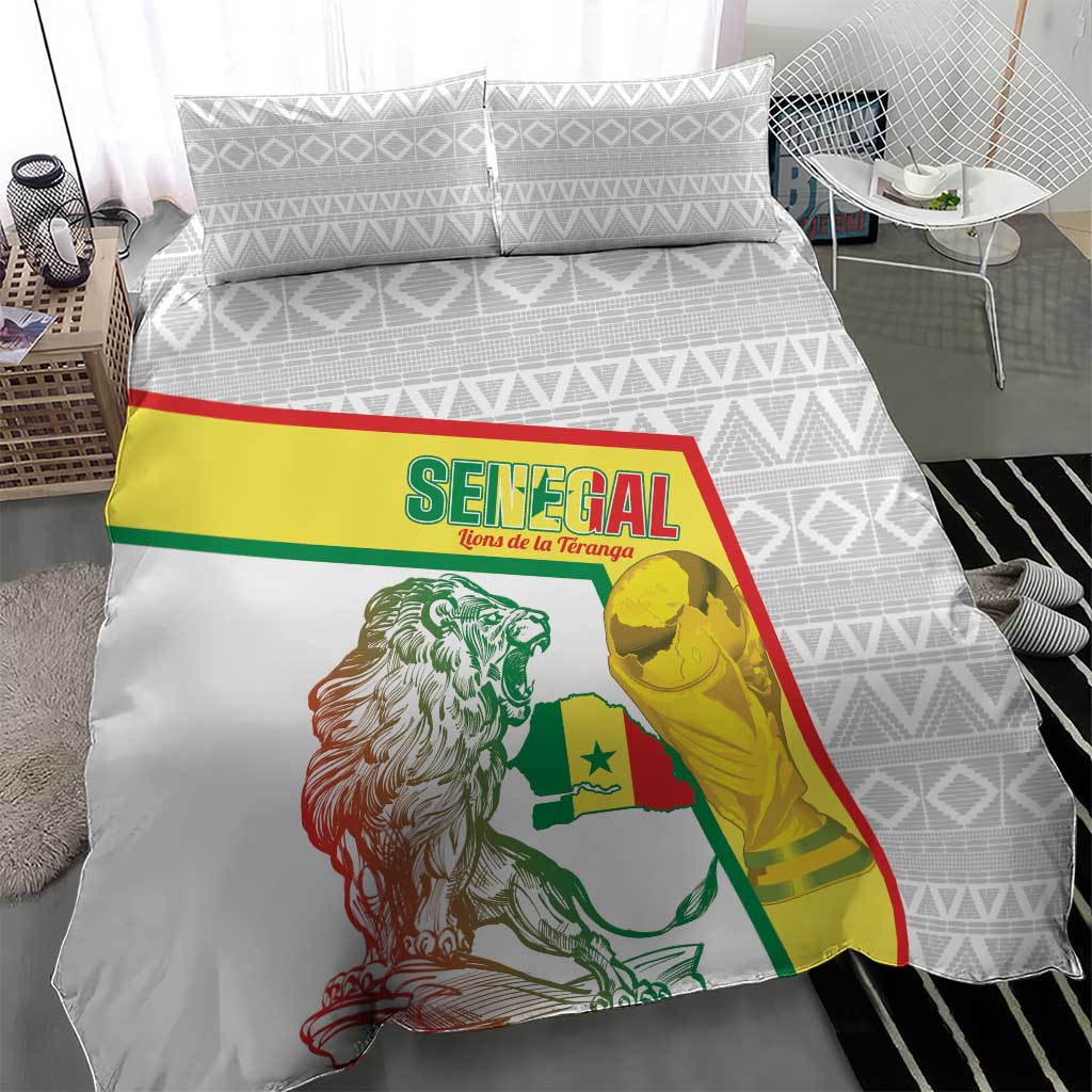 Senegal Football Bedding Set 2026 Come On Lions de la Teranga - African Pride