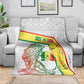 Senegal Football Blanket 2026 Come On Lions de la Teranga - African Pride