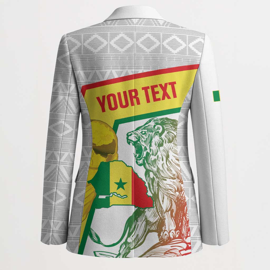 Personalized Senegal Football Blazer 2026 Come On Lions de la Teranga - African Pride