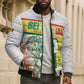 Personalized Senegal Football Bomber Puffer Jacket 2026 Come On Lions de la Teranga - African Pride
