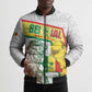 Personalized Senegal Football Bomber Puffer Jacket 2026 Come On Lions de la Teranga - African Pride