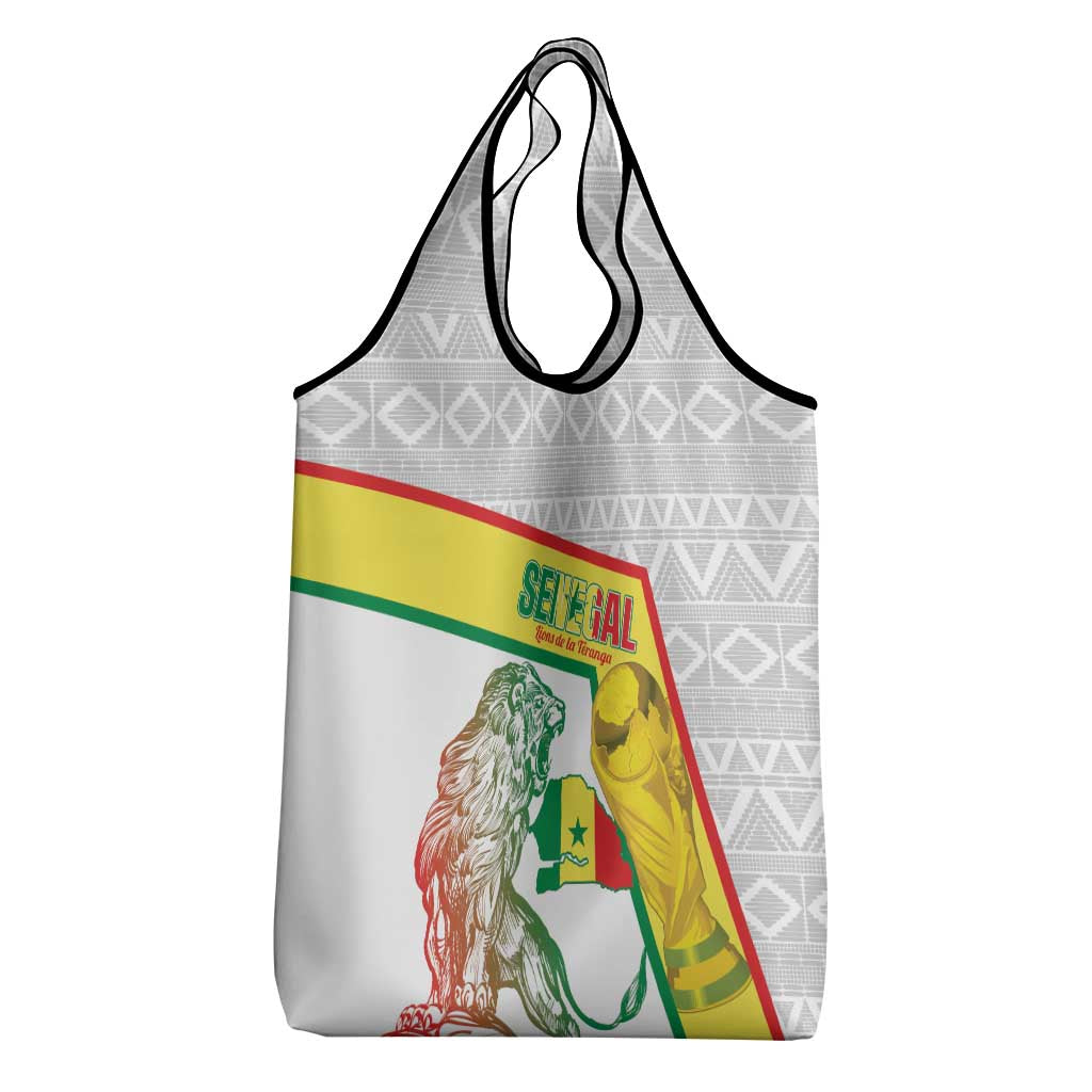 Senegal Football Grocery Bag 2026 Come On Lions de la Teranga - African Pride