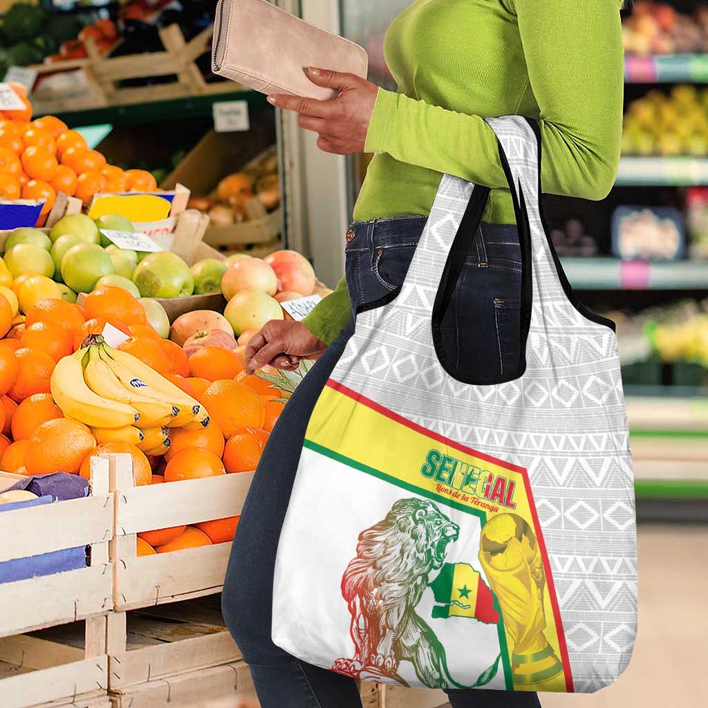 Senegal Football Grocery Bag 2026 Come On Lions de la Teranga - African Pride