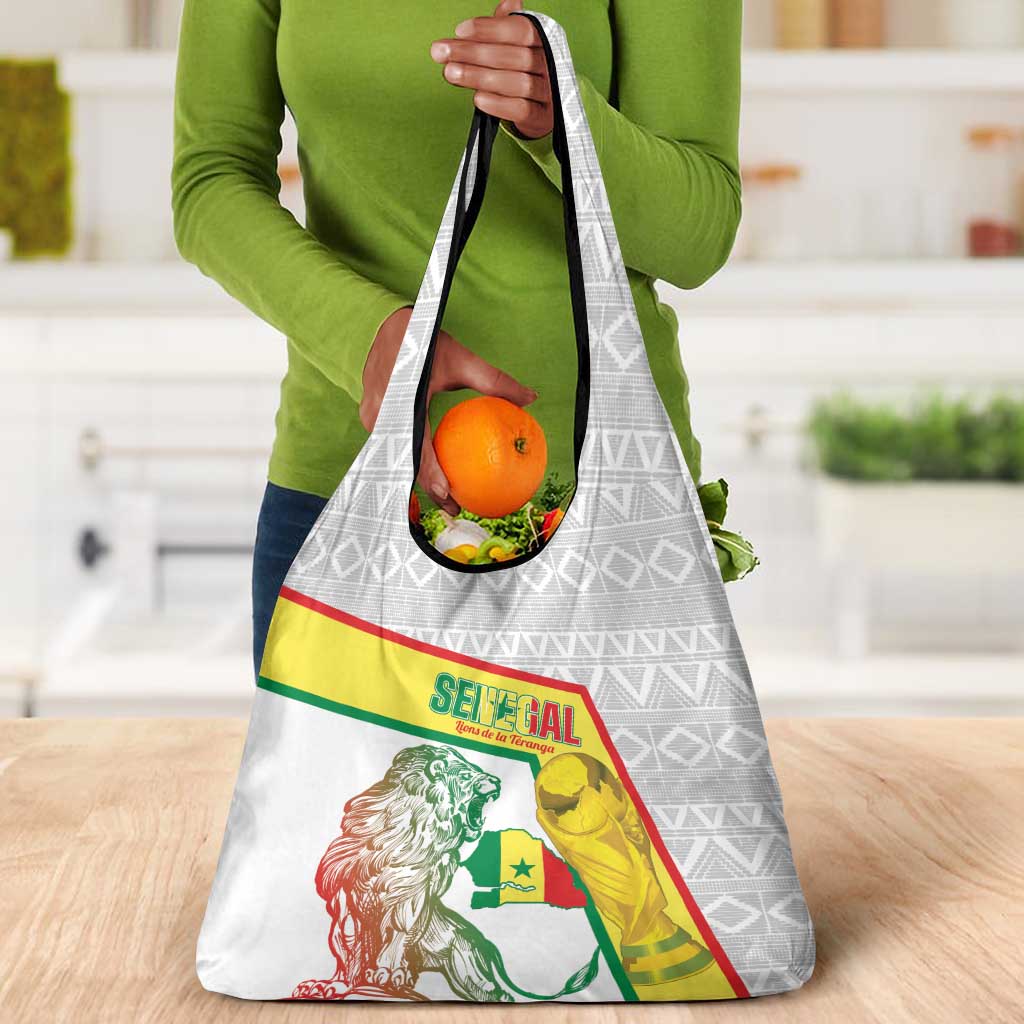 Senegal Football Grocery Bag 2026 Come On Lions de la Teranga - African Pride
