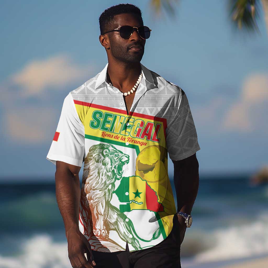 Personalized Senegal Football Hawaiian Shirt 2026 Come On Lions de la Teranga LT14