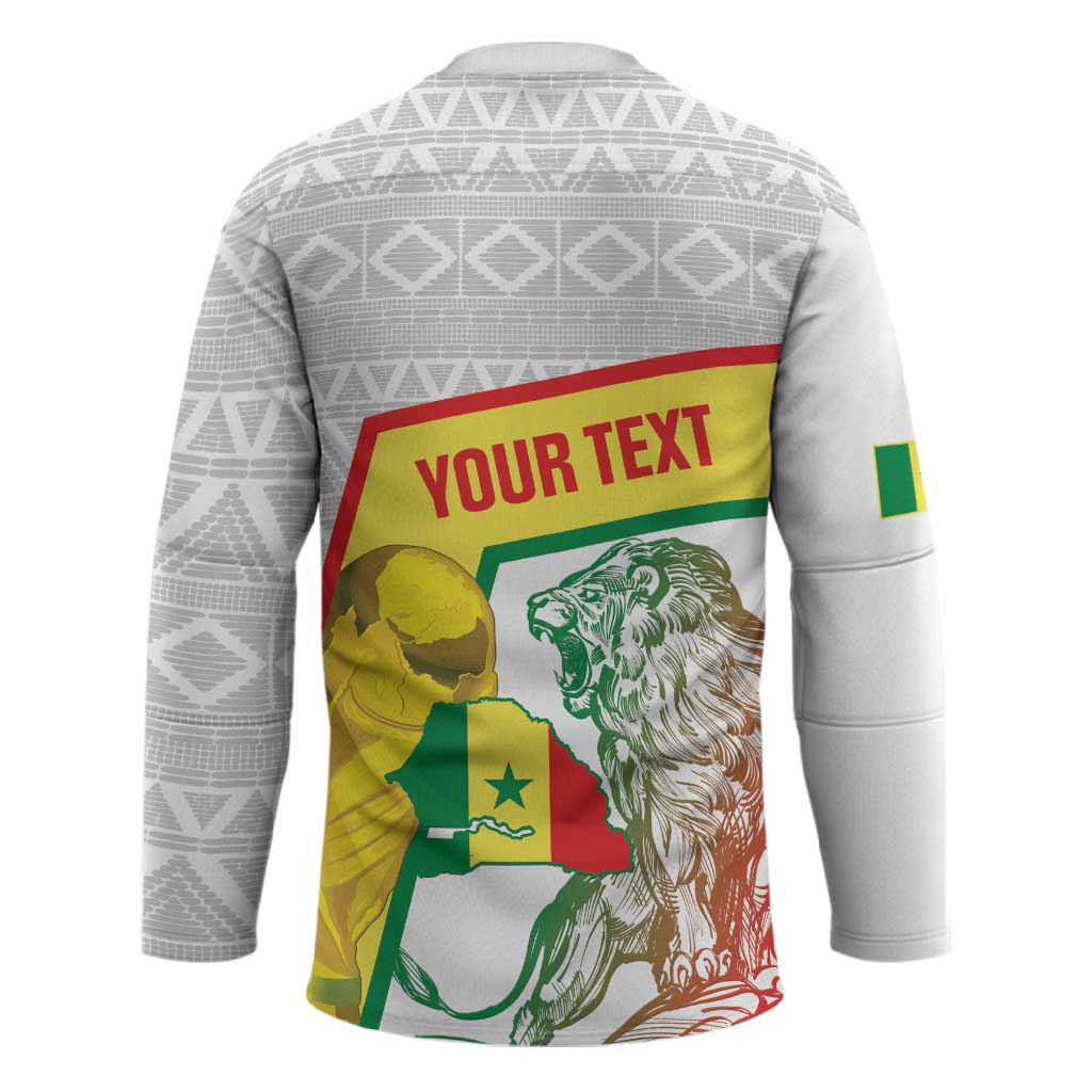 Personalized Senegal Football Hockey Jersey 2026 Come On Lions de la Teranga - African Pride