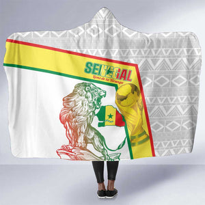 Senegal Football Hooded Blanket 2026 Come On Lions de la Teranga - African Pride
