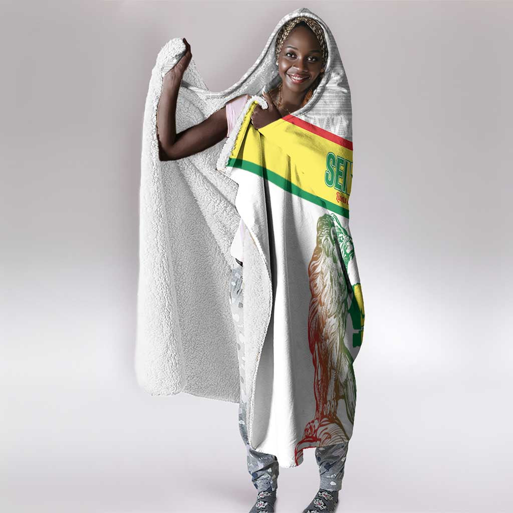 Senegal Football Hooded Blanket 2026 Come On Lions de la Teranga - African Pride