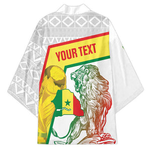 Personalized Senegal Football Kimono 2026 Come On Lions de la Teranga - African Pride
