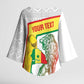 Personalized Senegal Football Kimono Sleeve Blouse 2026 Come On Lions de la Teranga - African Pride