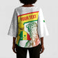 Personalized Senegal Football Kimono Sleeve Blouse 2026 Come On Lions de la Teranga - African Pride