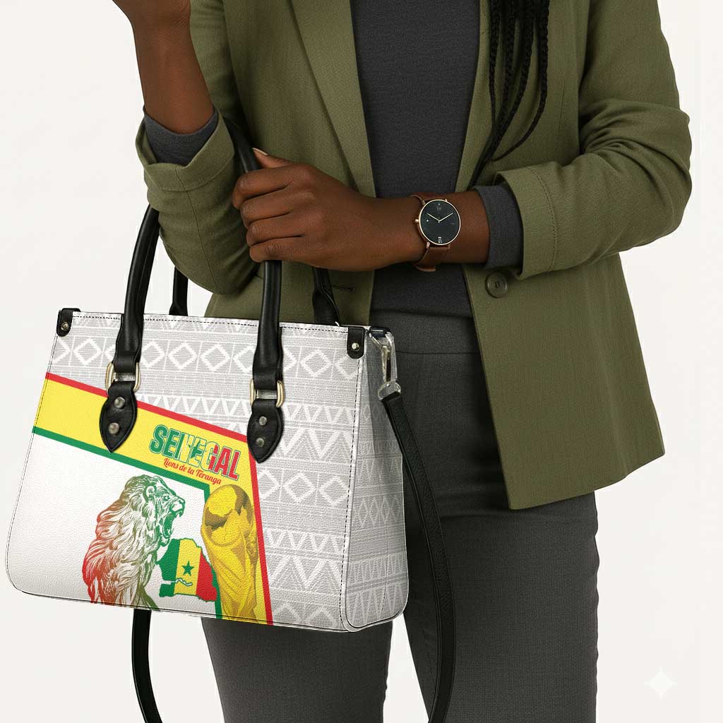 Senegal Football Leather Bag 2026 Come On Lions de la Teranga - African Pride