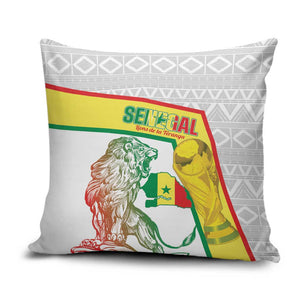 Senegal Football Pillow Cover 2026 Come On Lions de la Teranga - African Pride