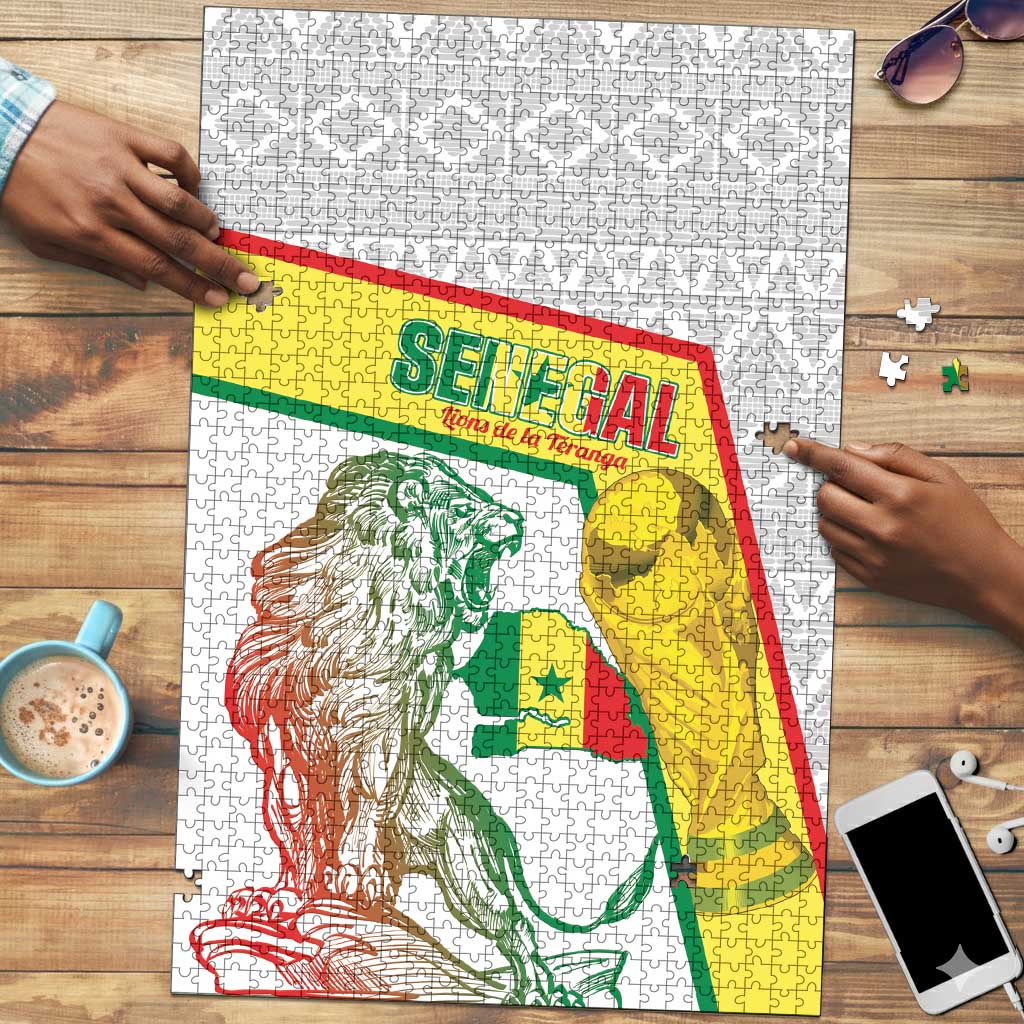 Senegal Football Puzzle 2026 Come On Lions de la Teranga - African Pride