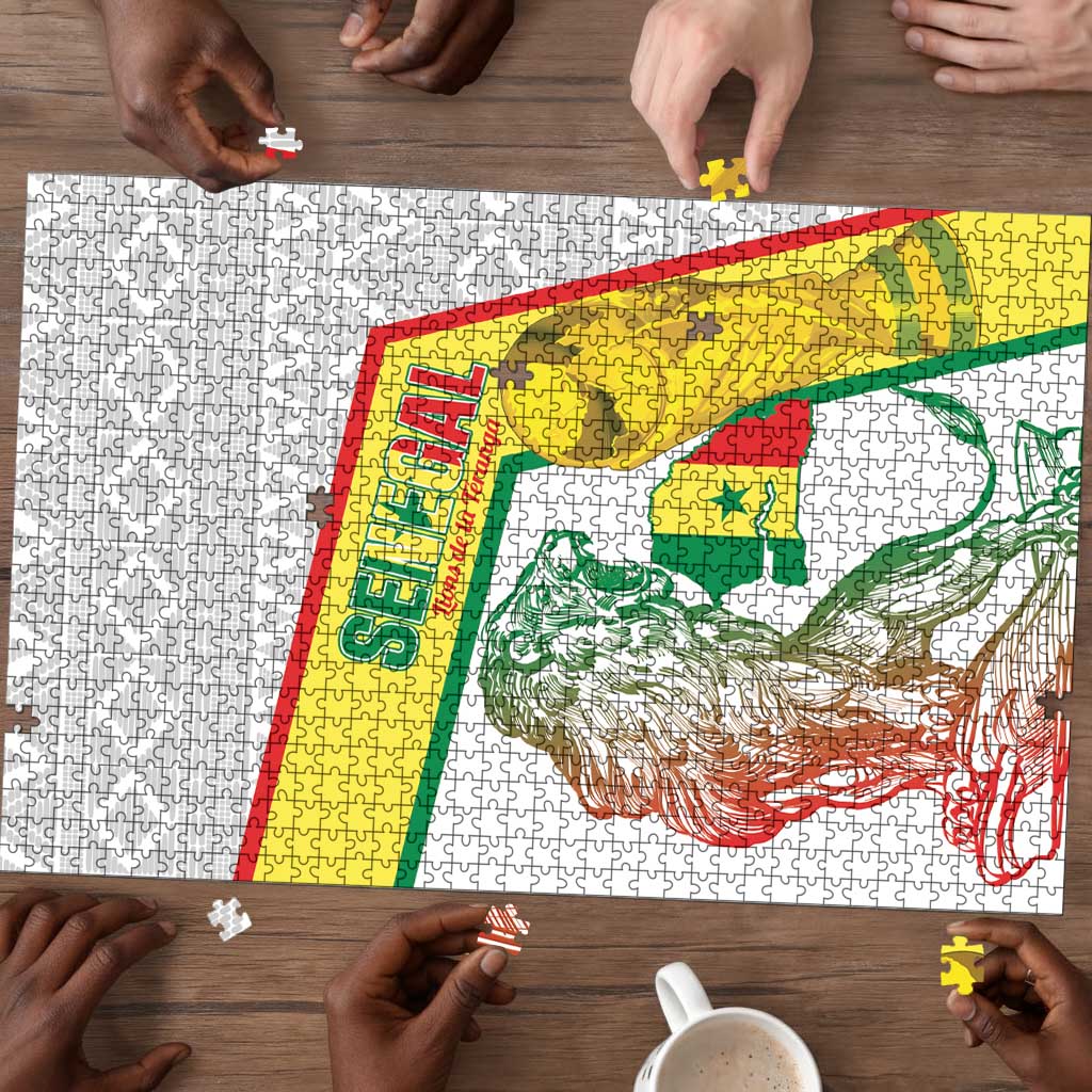 Senegal Football Puzzle 2026 Come On Lions de la Teranga - African Pride