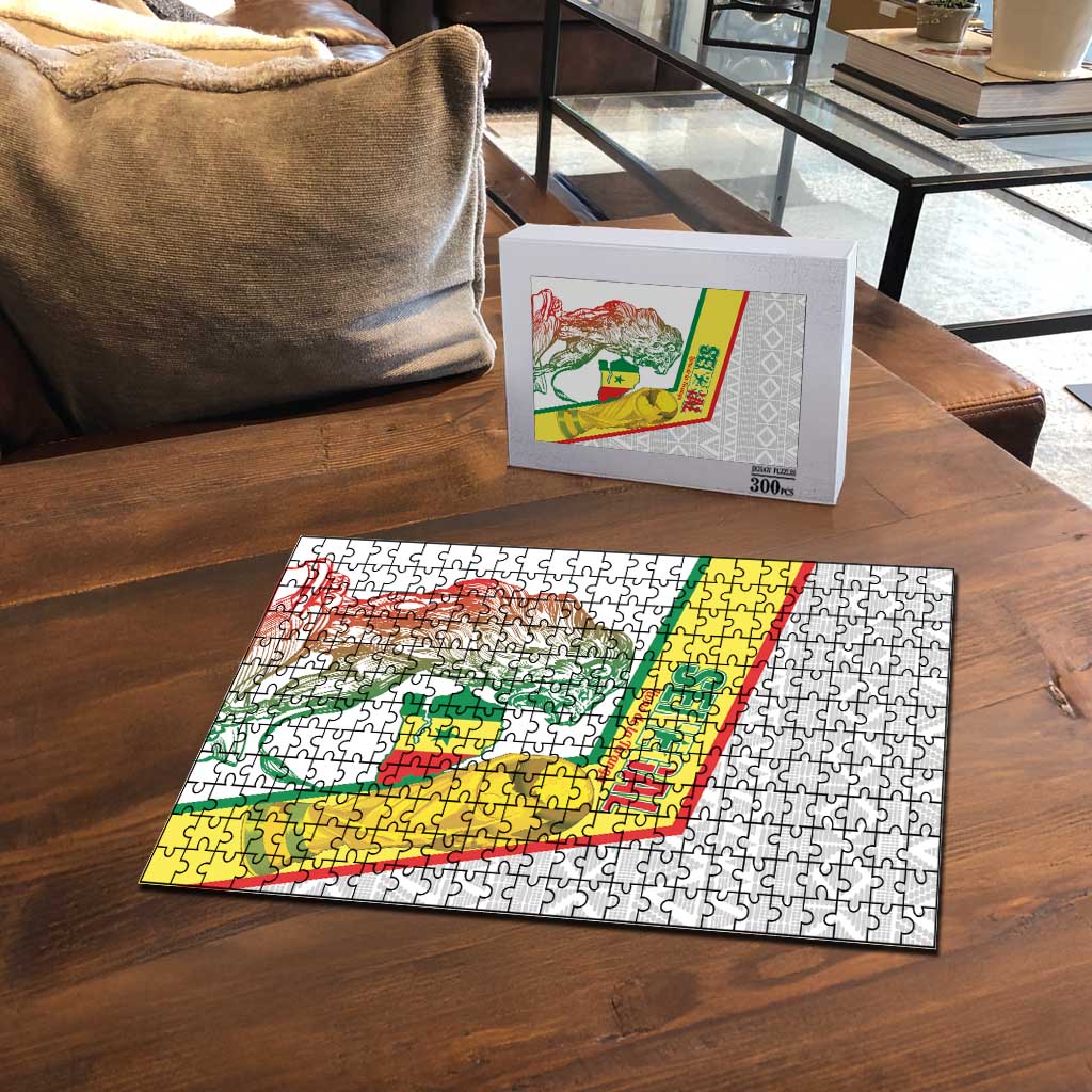 Senegal Football Puzzle 2026 Come On Lions de la Teranga - African Pride