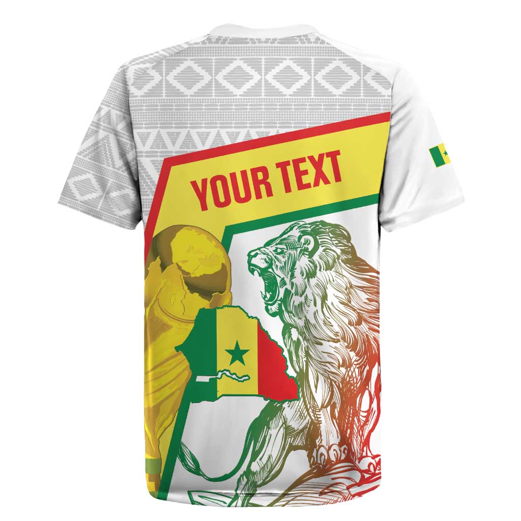 Personalized Senegal Football Rugby Jersey 2026 Come On Lions de la Teranga LT14