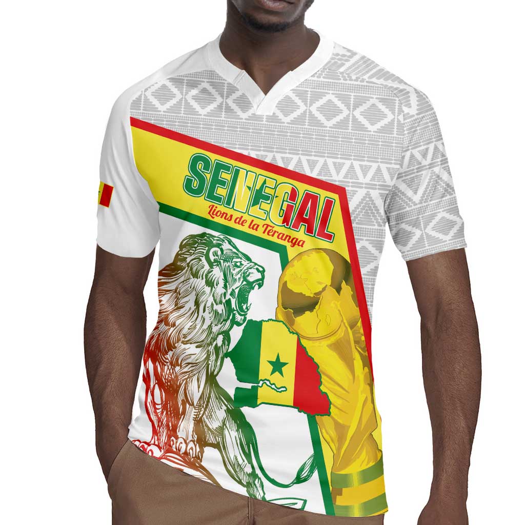 Personalized Senegal Football Rugby Jersey 2026 Come On Lions de la Teranga LT14