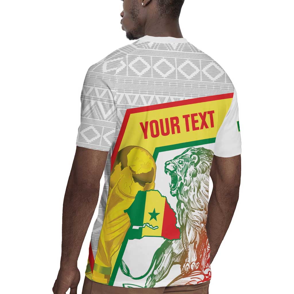 Personalized Senegal Football Rugby Jersey 2026 Come On Lions de la Teranga LT14