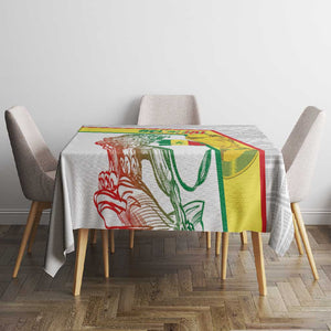 Senegal Football Tablecloth 2026 Come On Lions de la Teranga - African Pride