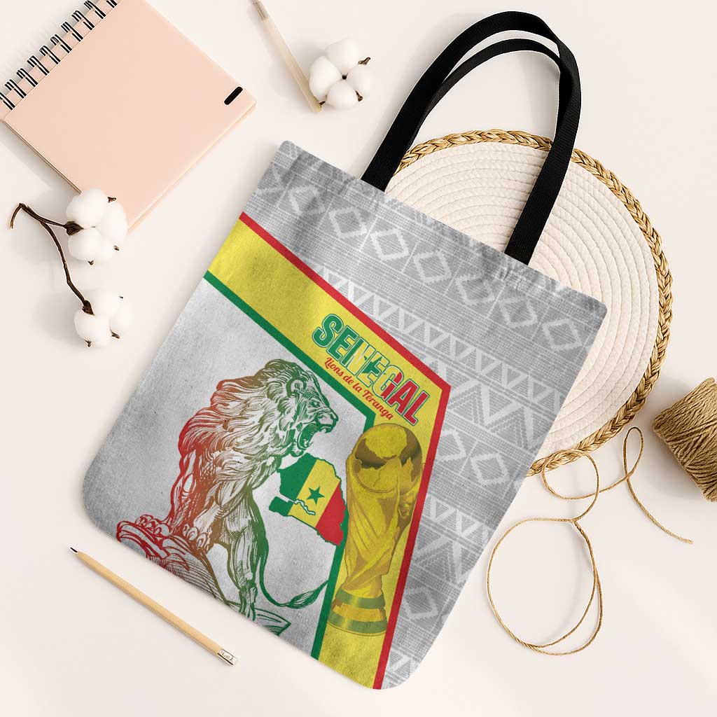 Senegal Football Tote Bag 2026 Come On Lions de la Teranga - African Pride
