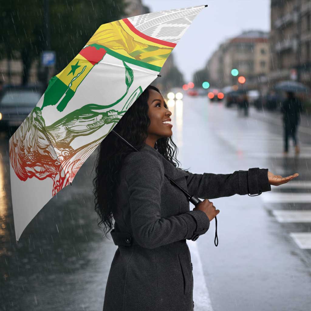 Senegal Football Umbrella 2026 Come On Lions de la Teranga - African Pride