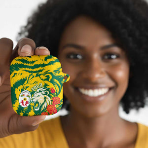 Togo Independence Day AirPods Case Lion and Rose Proud To Be Togolese