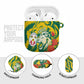 Togo Independence Day AirPods Case Lion and Rose Proud To Be Togolese