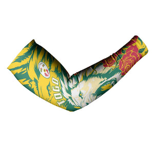 Togo Independence Day Arm Sleeves Lion and Rose Proud To Be Togolese