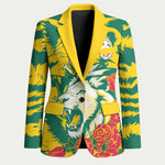 Togo Independence Day Blazer Lion and Rose Proud To Be Togolese