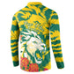 Togo Independence Day Button Sweatshirt Lion and Rose Proud To Be Togolese