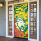 Togo Independence Day Door Cover Lion and Rose Proud To Be Togolese