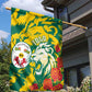 Togo Independence Day Garden Flag Lion and Rose Proud To Be Togolese