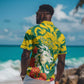 Togo Independence Day Hawaiian Shirt Lion and Rose Proud To Be Togolese
