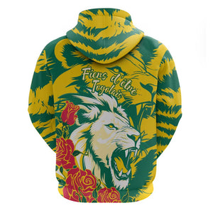 Togo Independence Day Hoodie Lion and Rose Proud To Be Togolese