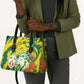 Togo Independence Day Leather Bag Lion and Rose Proud To Be Togolese