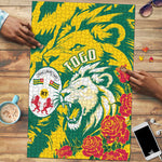 Togo Independence Day Puzzle Lion and Rose Proud To Be Togolese