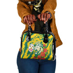 Togo Independence Day Shoulder Handbag Lion and Rose Proud To Be Togolese