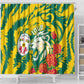 Togo Independence Day Shower Curtain Lion and Rose Proud To Be Togolese