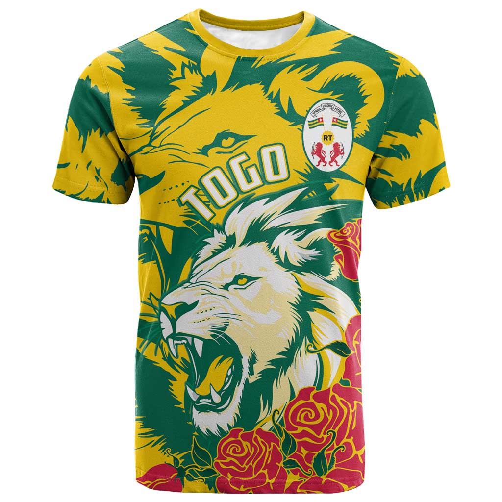 Togo Independence Day T shirt Lion and Rose Proud To Be Togolese
