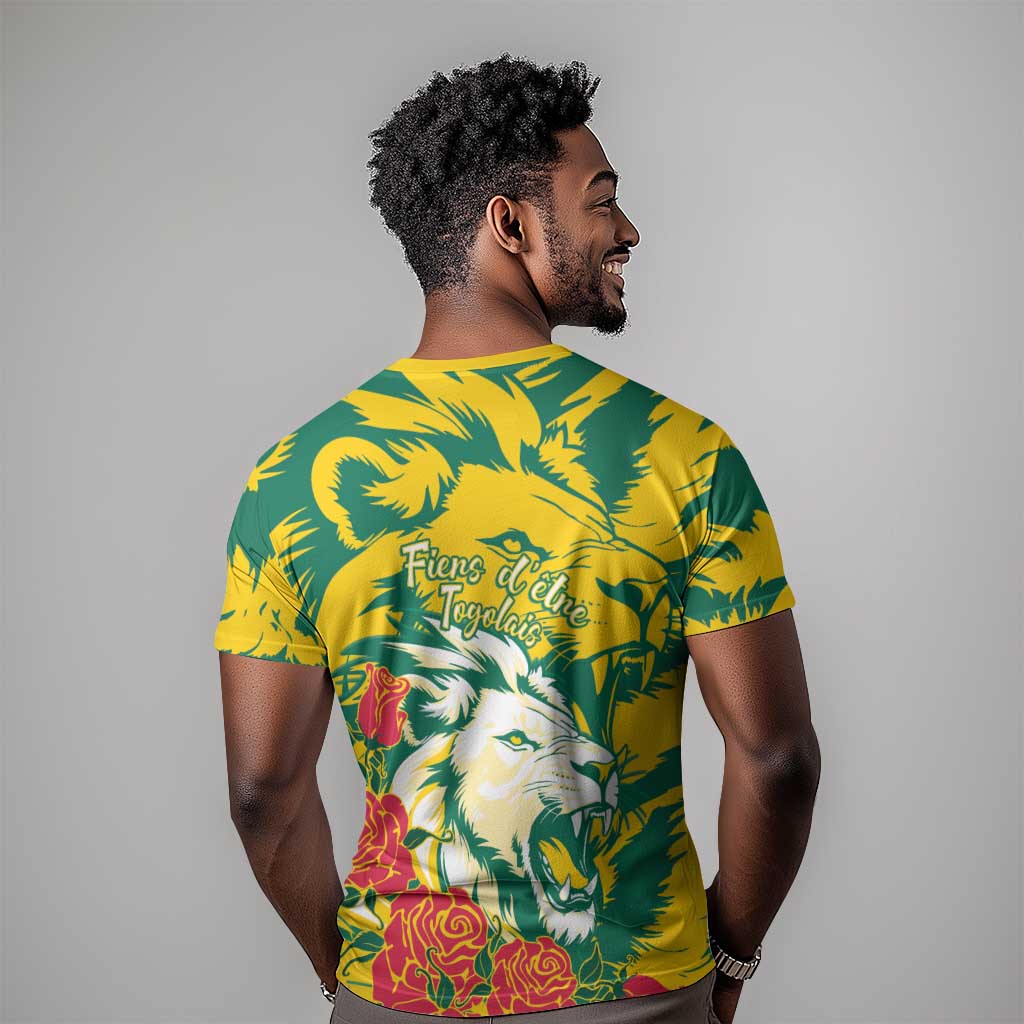 Togo Independence Day T shirt Lion and Rose Proud To Be Togolese