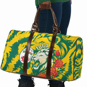 Togo Independence Day Travel Bag Lion and Rose Proud To Be Togolese