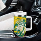 Togo Independence Day Tumbler With Handle Lion and Rose Proud To Be Togolese