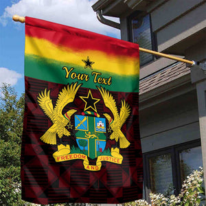 Personalised 1 July Ghana Republic Day Garden Flag African Pattern Mix Flag Unique Style